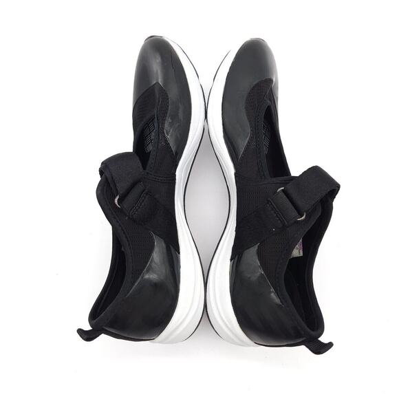 Lands End (Womens Size 9 B) Mesh Black Strap Mary Jane Loafer Shoes‎ 400770 - Picture 5 of 7